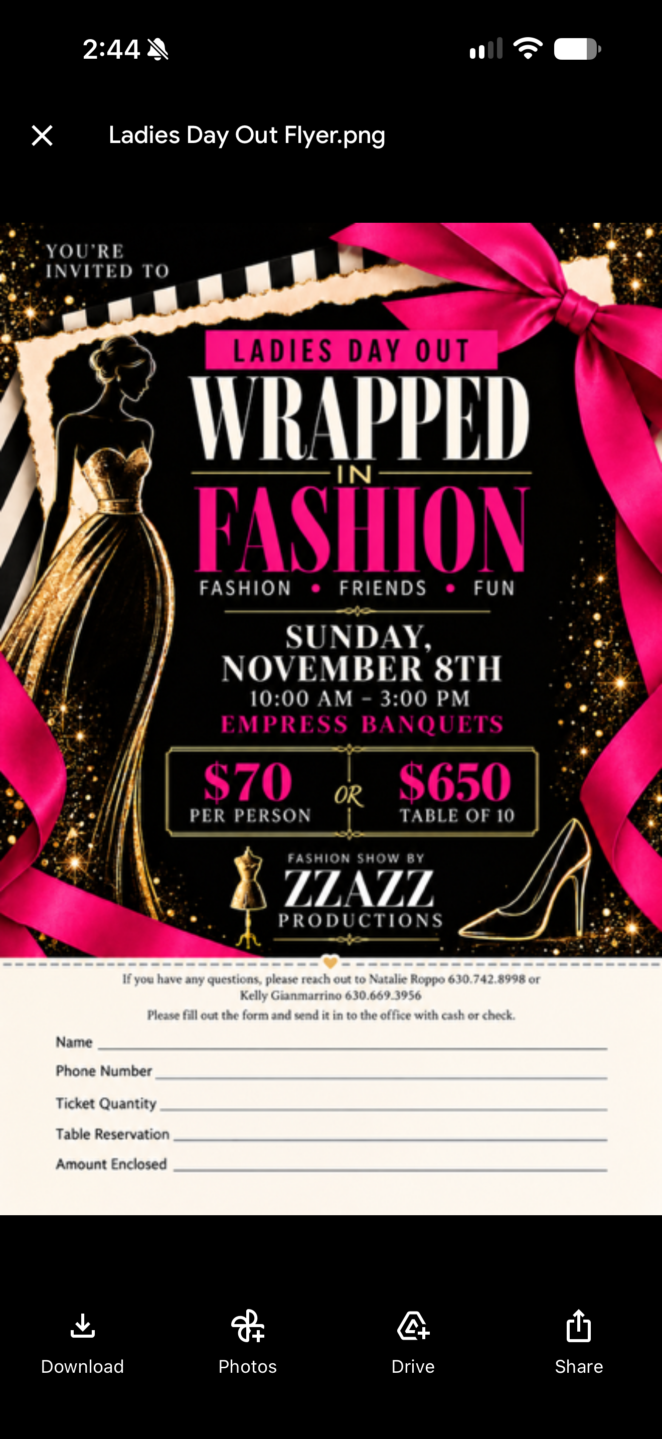 Ladies Day Out Brunch